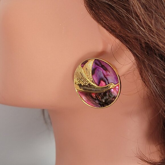 Signed Duri Mother of Pearl and Goldtone Geese in Flight - Picture 2 of 11